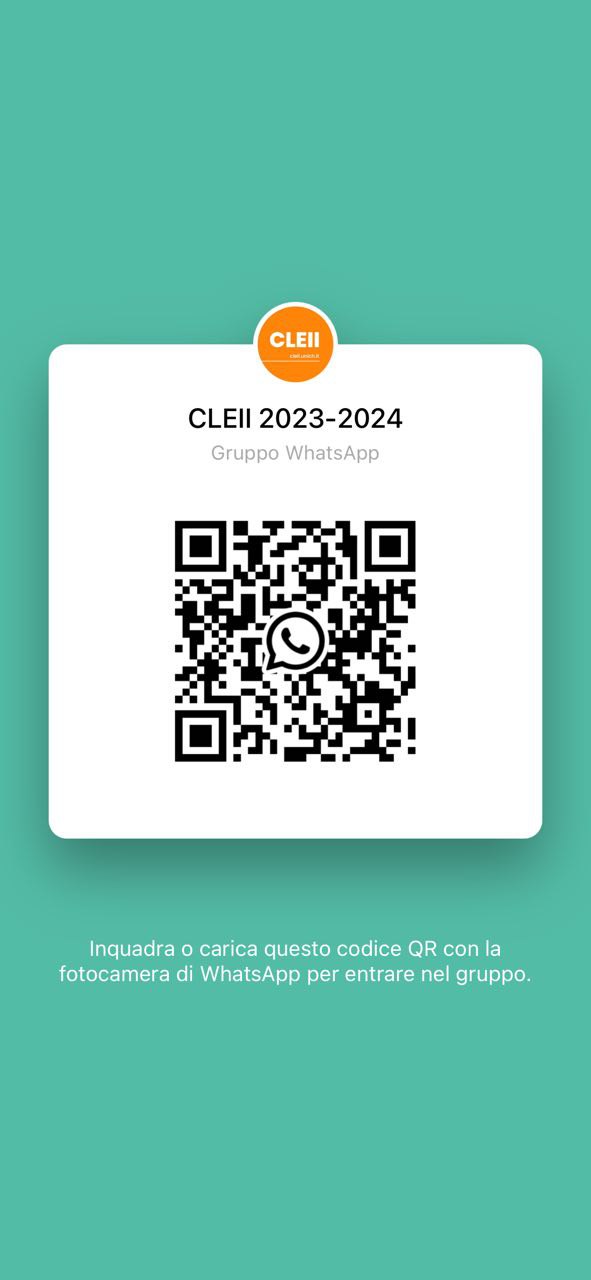 gruppo whatsapp matricole 2023/2024
